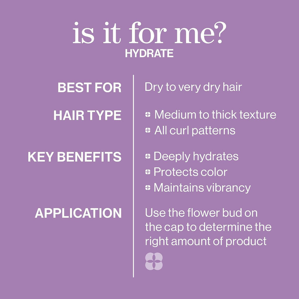 Pureology Hydrate Conditioner – Moisturizes Dry & Color-Treated Hair