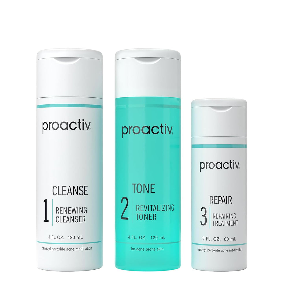 Proactiv Solution Acne Treatment Kit, Original 3-Step Face Routine, 60-Day