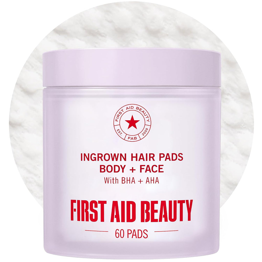 First Aid Beauty Ingrown Hair Pads with BHA and AHA