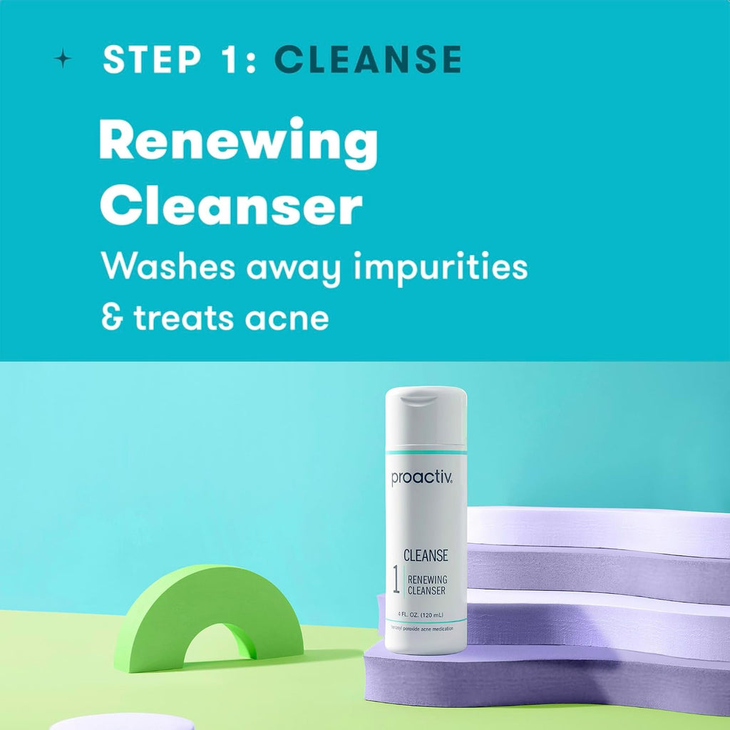 Proactiv Solution Acne Treatment Kit, Original 3-Step Face Routine, 60-Day