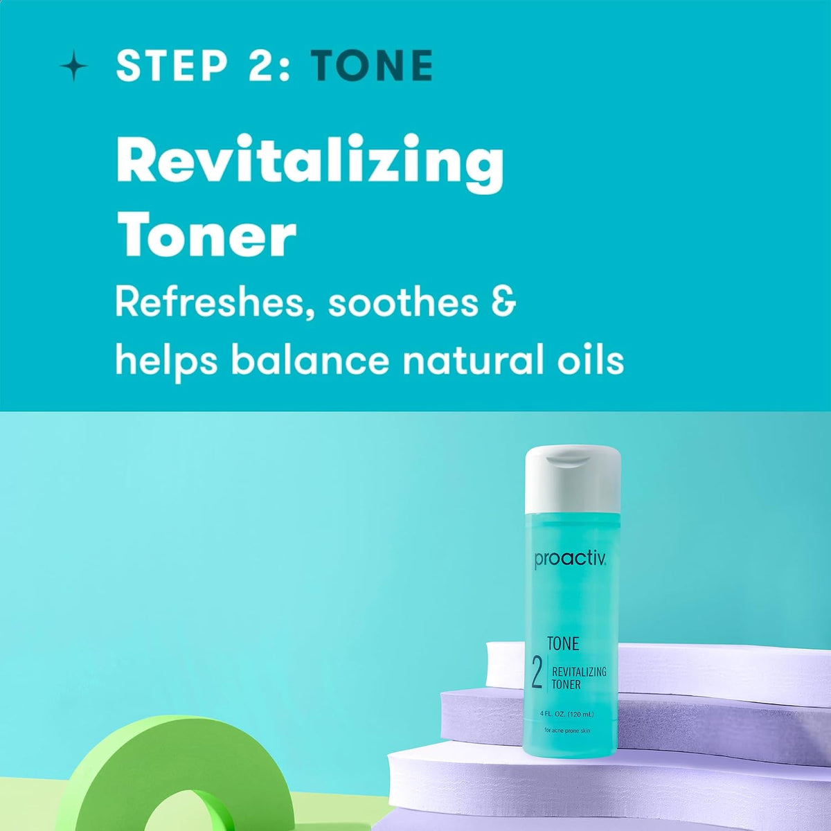 Proactiv Solution Acne Treatment Kit, Original 3-Step Face Routine, 60-Day
